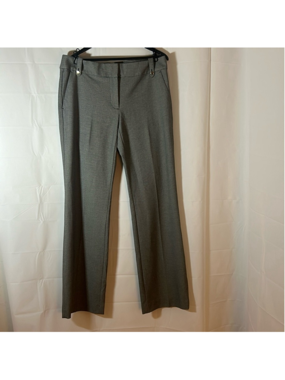 Loft women’s Marisa trousers size 6 wide leg mid rise stretch business casual